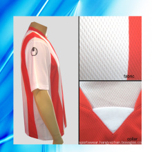 100% Polyester Man′s Short Sleeve Soccer Jersey